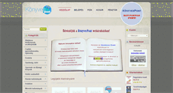 Desktop Screenshot of konyvespont.hu